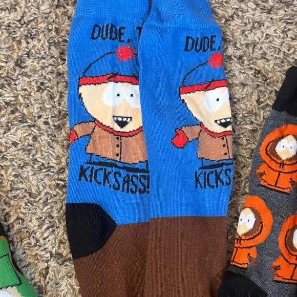 Cartoon Character Men's Socks Set - Multicolor - Picture 4 of 6